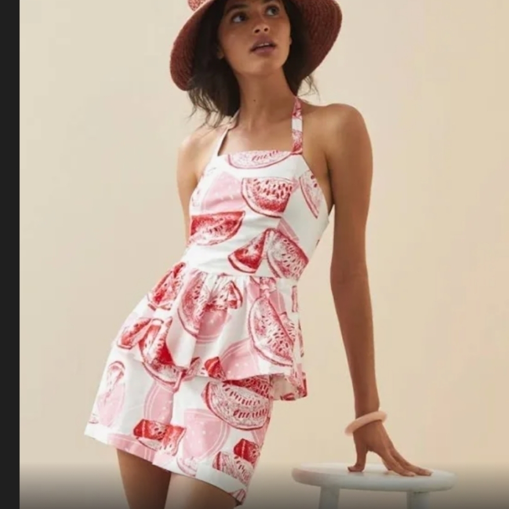 Eva  Franco two-piece skirt outfit